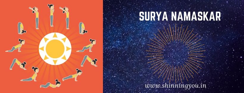 Surya Namaskar Steps /Shinningyou.in
