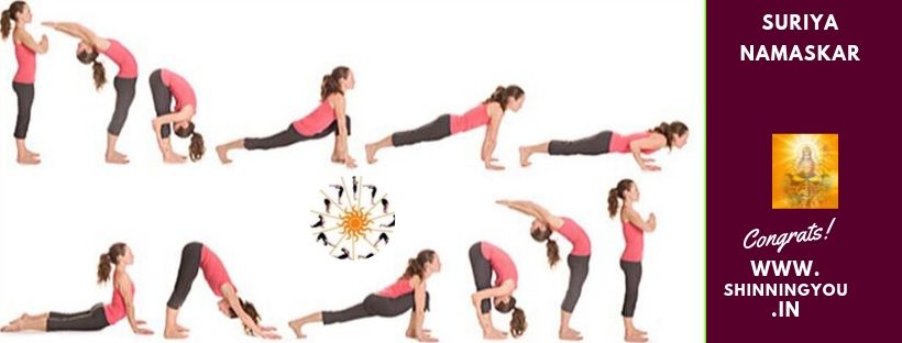 Suriya Namaskar-Weight Gain By yoga